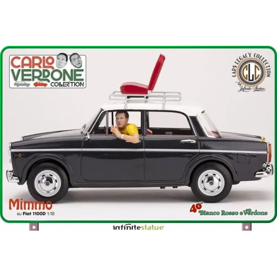 Mimmo Su Fiat 1100 1/18 Resin Car