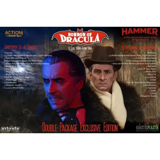 Horror of Dracula Exclusive Double Pack 1/6 Action Figures