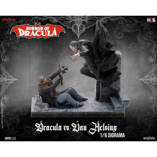Horror of Dracula - Dracula vs Van Helsing 1/6 Diorama